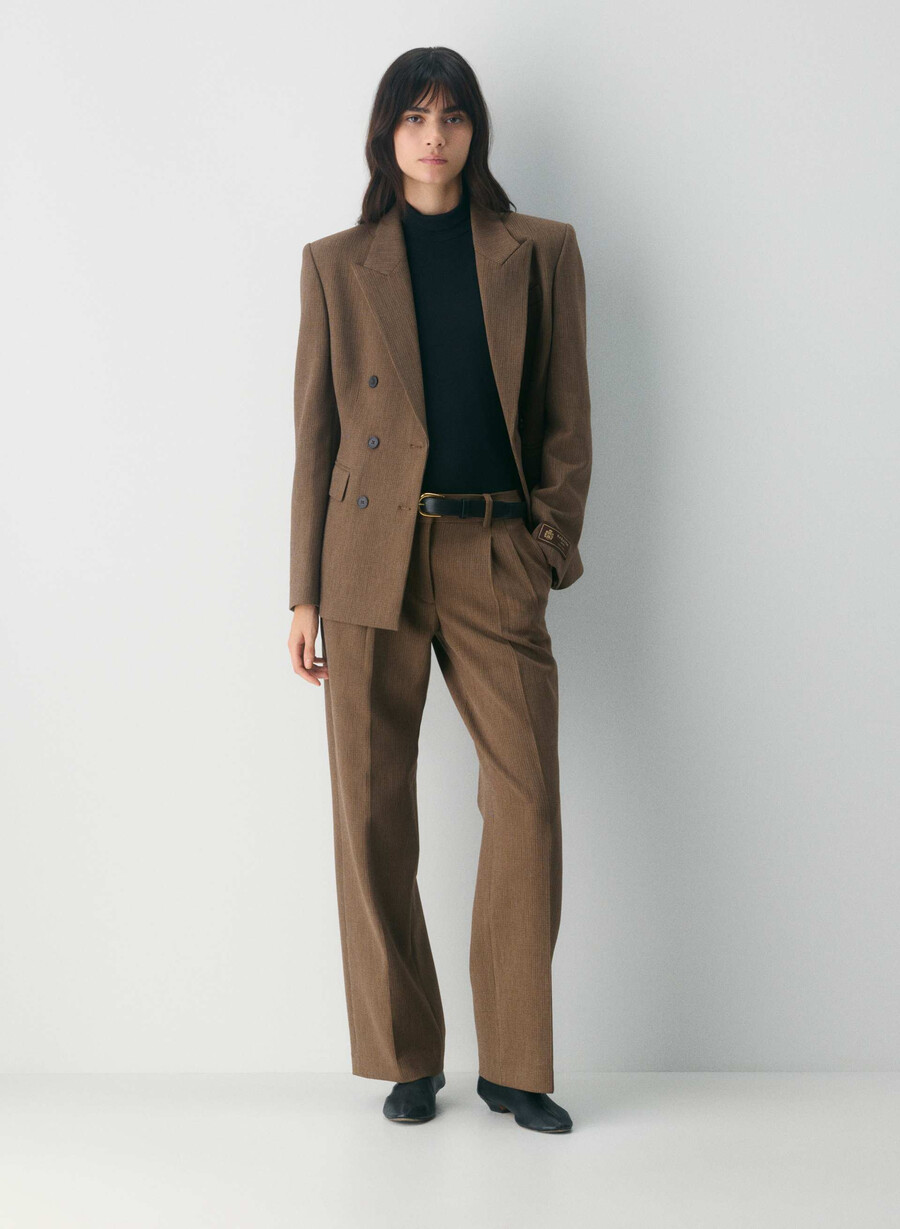 die effortless pant lo-rise - reessential heather charcoal