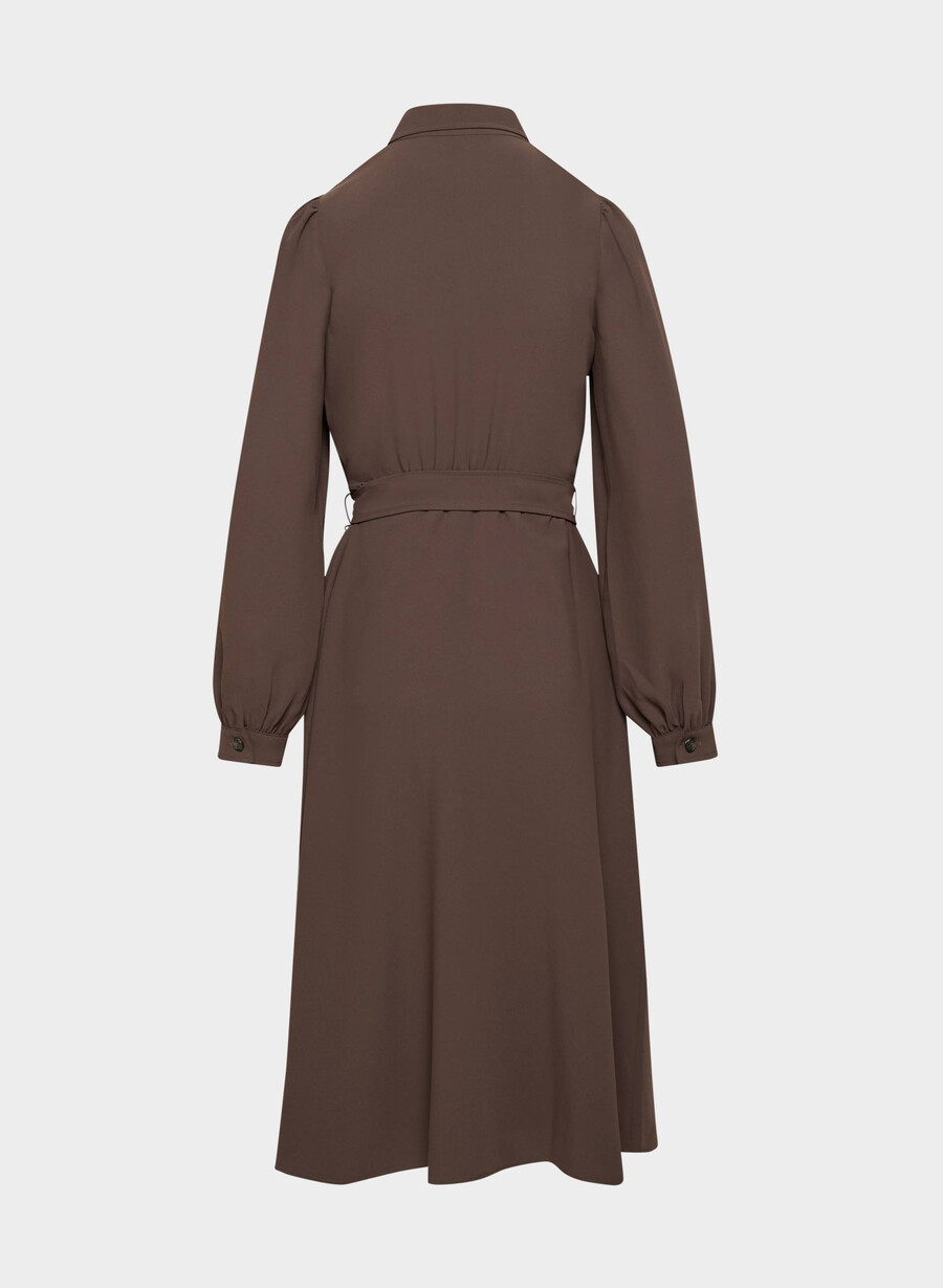 retwill songbird kleid kakao-puderbraun