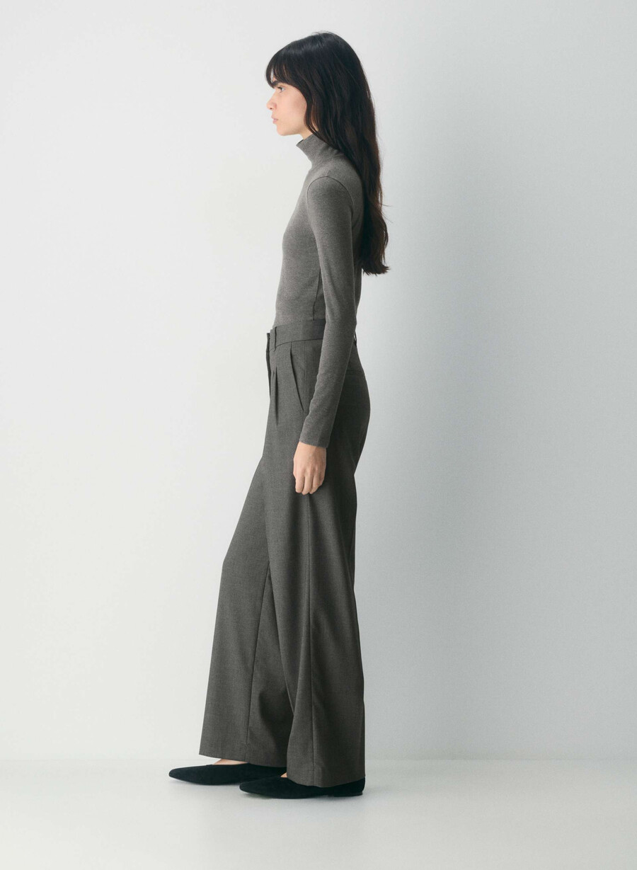 die mühelose hose - refined heather charcoal
