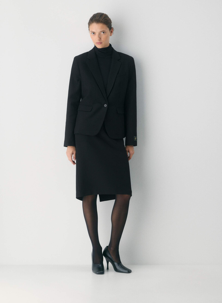 pelham wollblazer schwarz