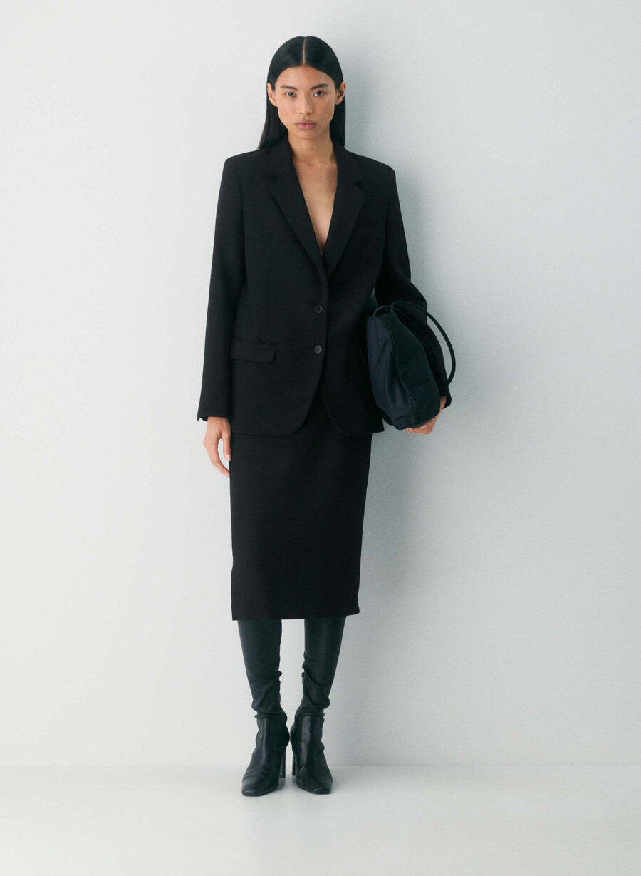 bette wollblazer schwarz