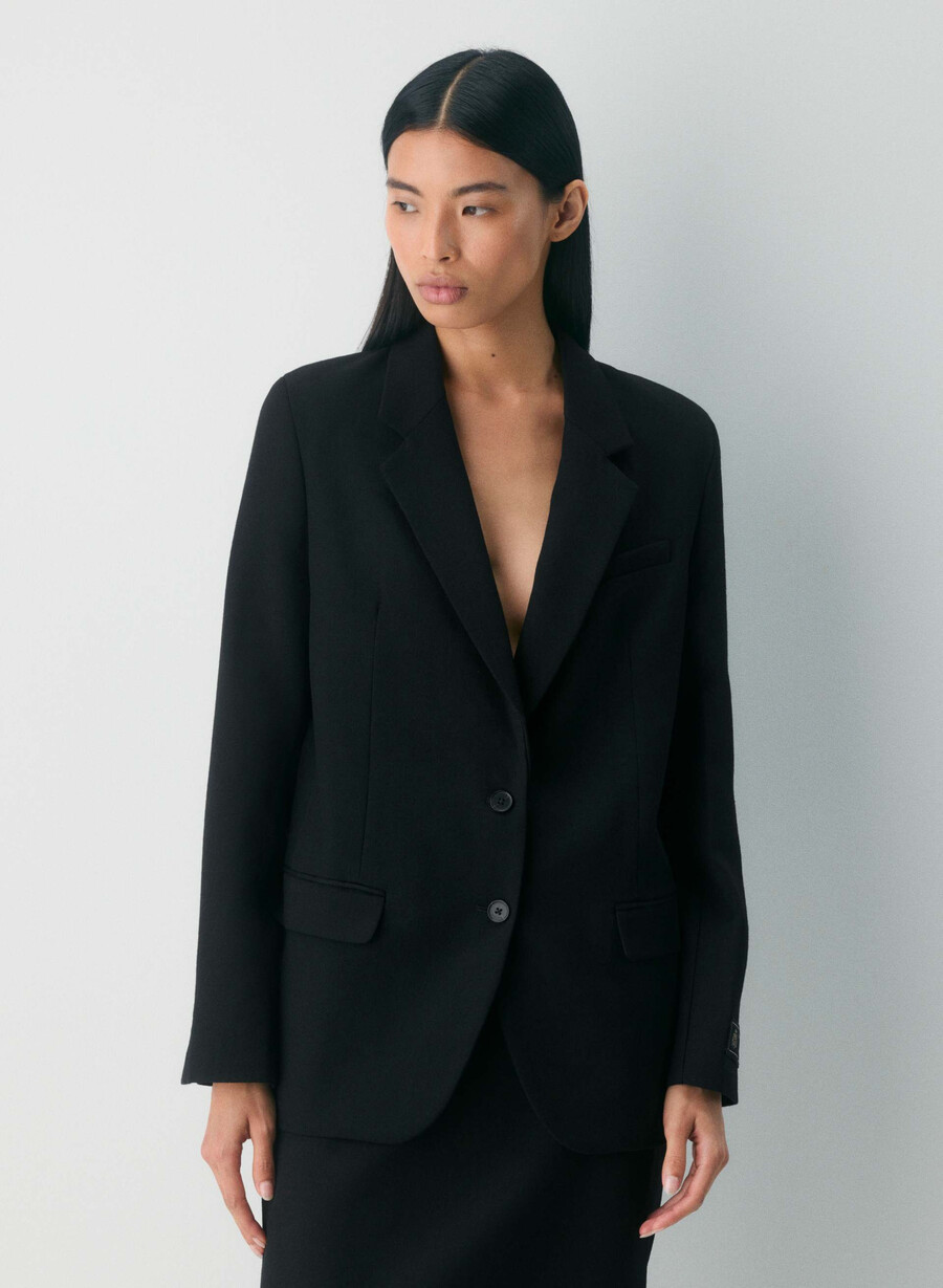 bette wollblazer schwarz