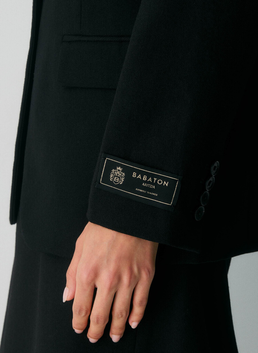 bette wollblazer schwarz