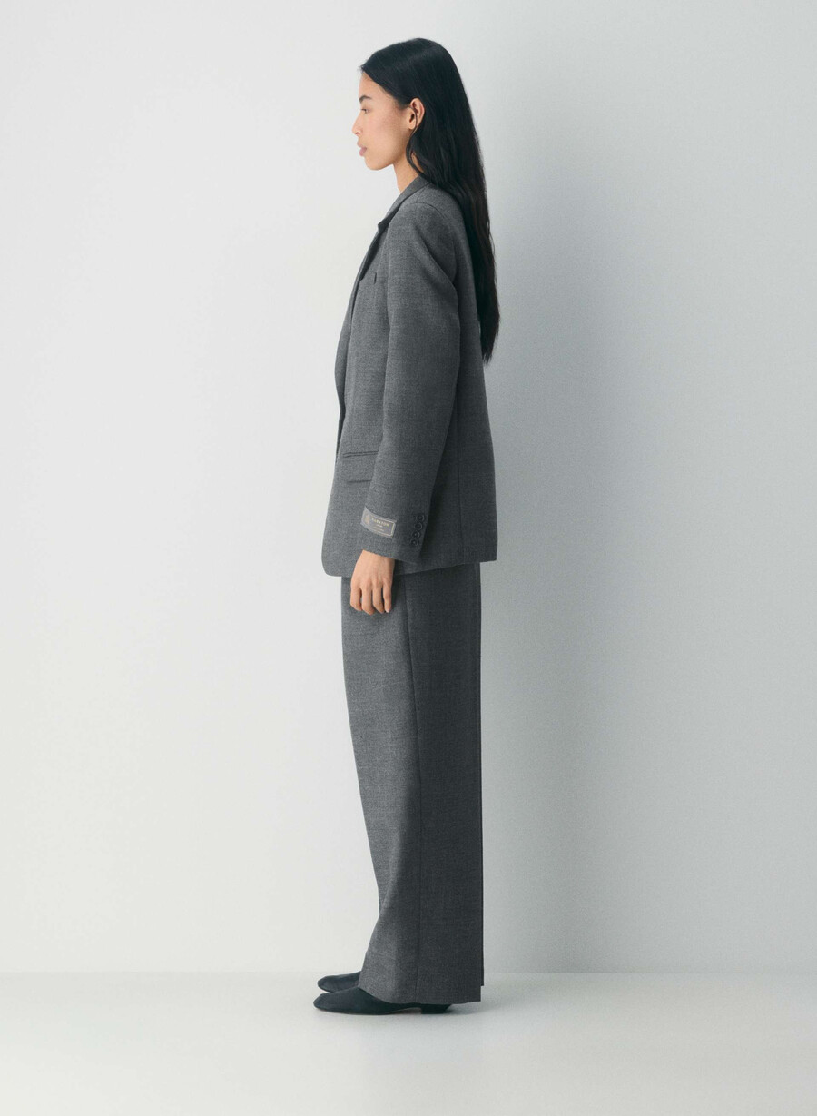 bette wollblazer heather charcoal