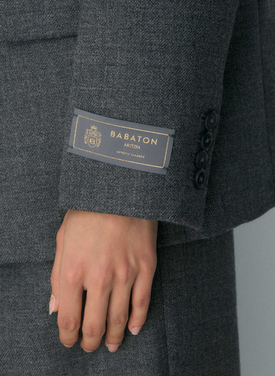 bette wollblazer heather charcoal