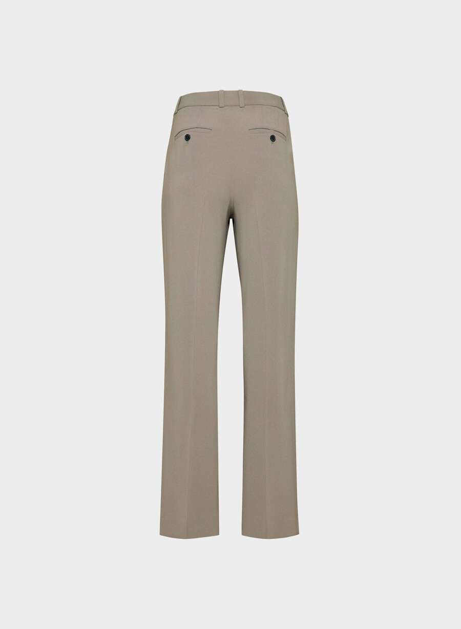 neue agenturhose - sway crepe turner taupe