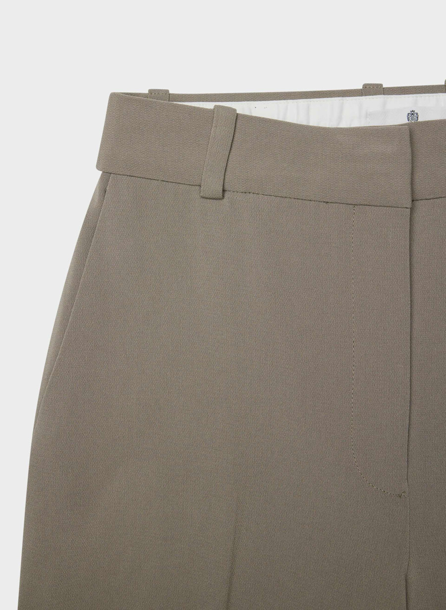 neue agenturhose - sway crepe turner taupe
