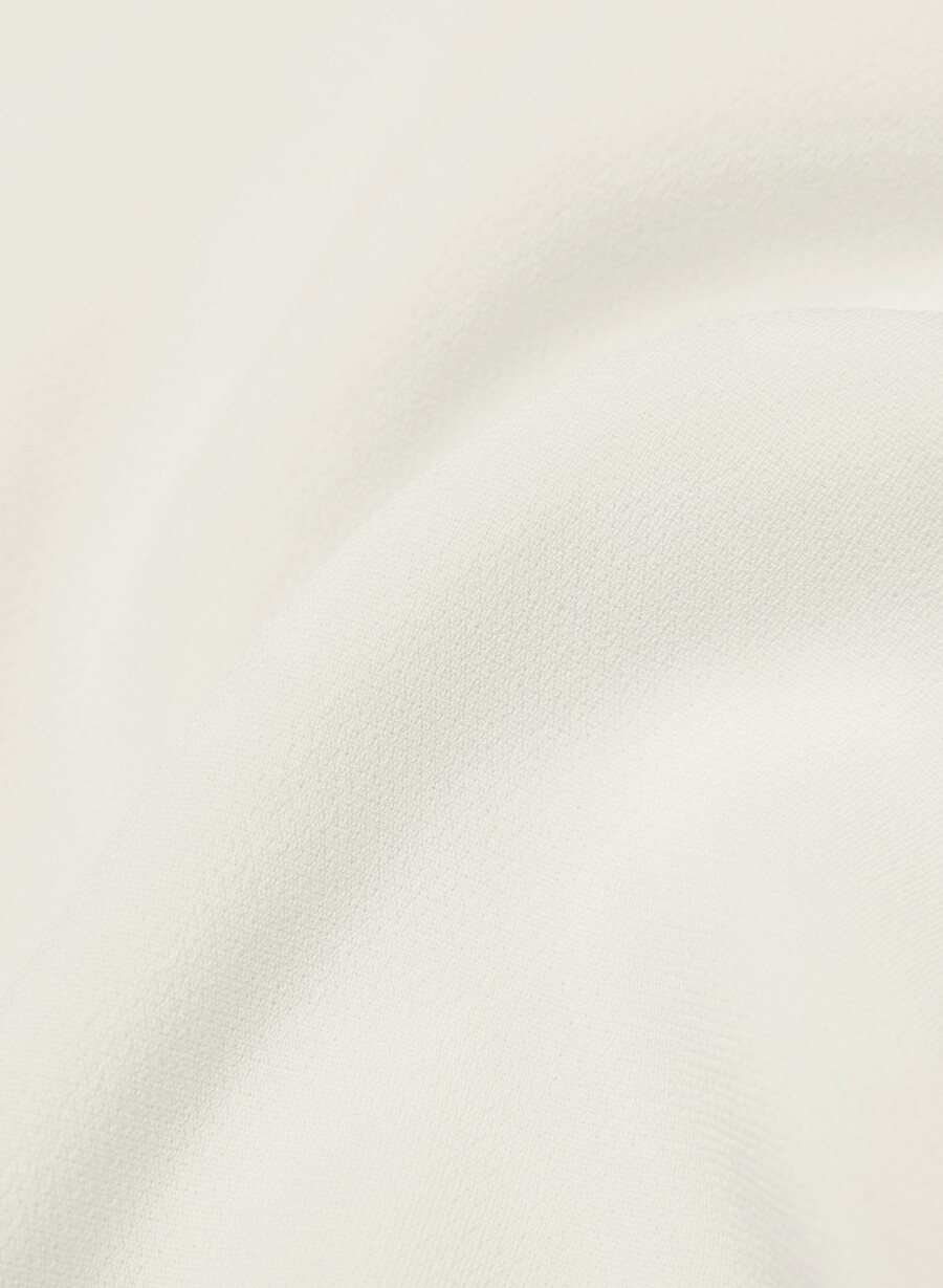 new agency pant - sway crepe vintage white