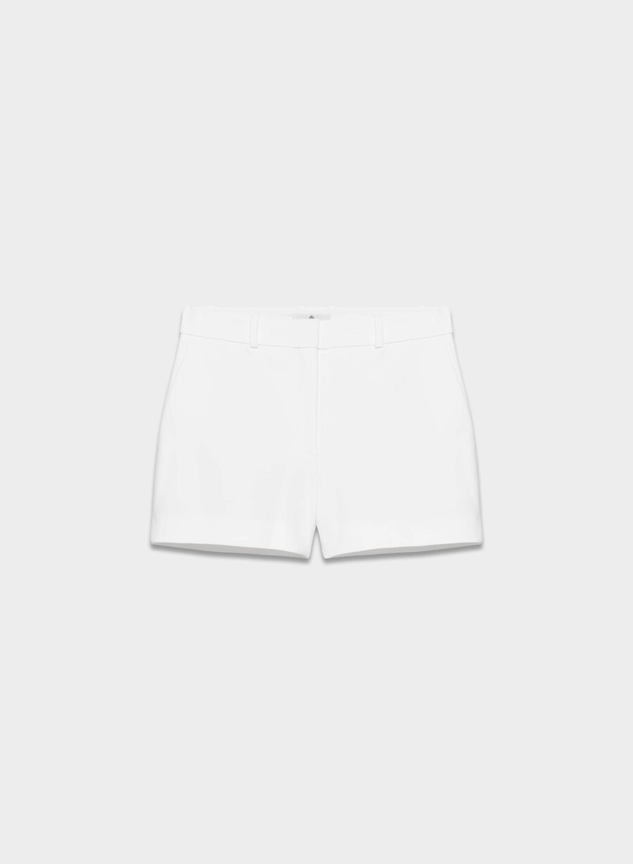 new agency mini short - reessential white