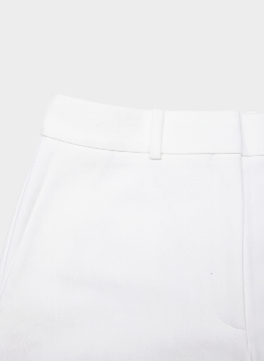 new agency mini short - reessential white