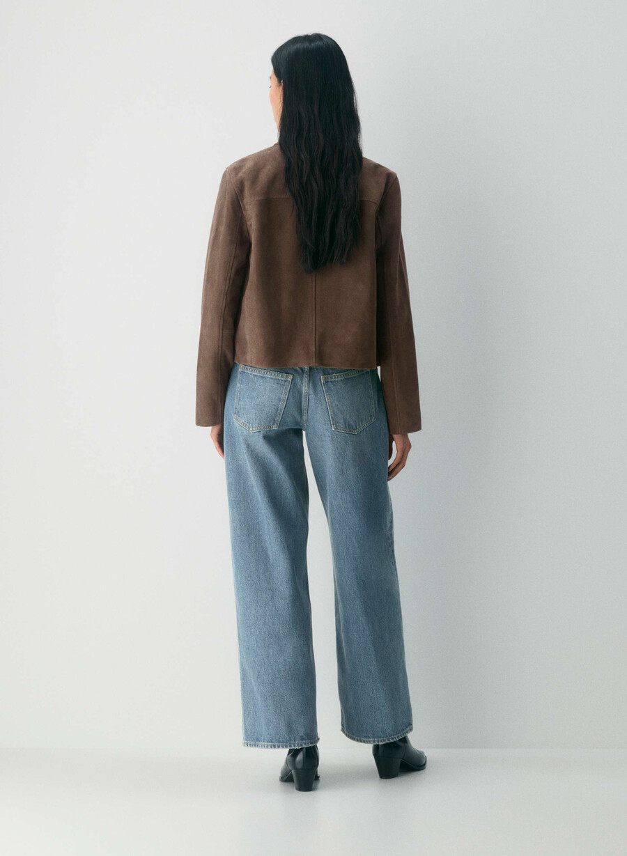 denim forum christy relaxed super lo-rise wide jeans vintage mittelblau