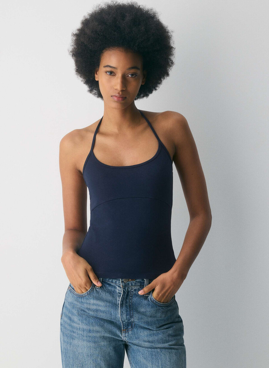 homestretch smooth deejay halter top admiral