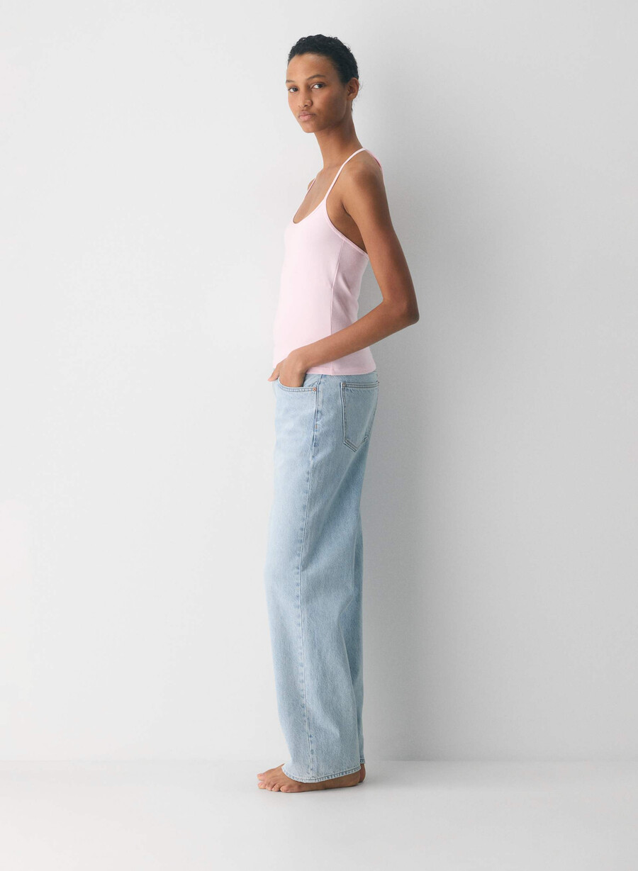 homestretch smooth deejay halter top villa pink