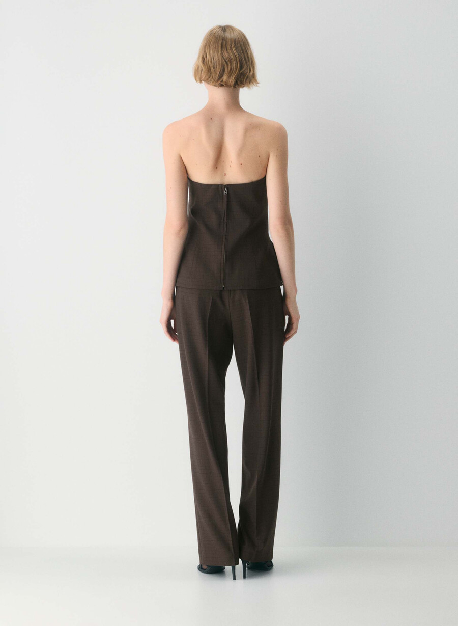 elegantes tube-top sanford chk rm brblk