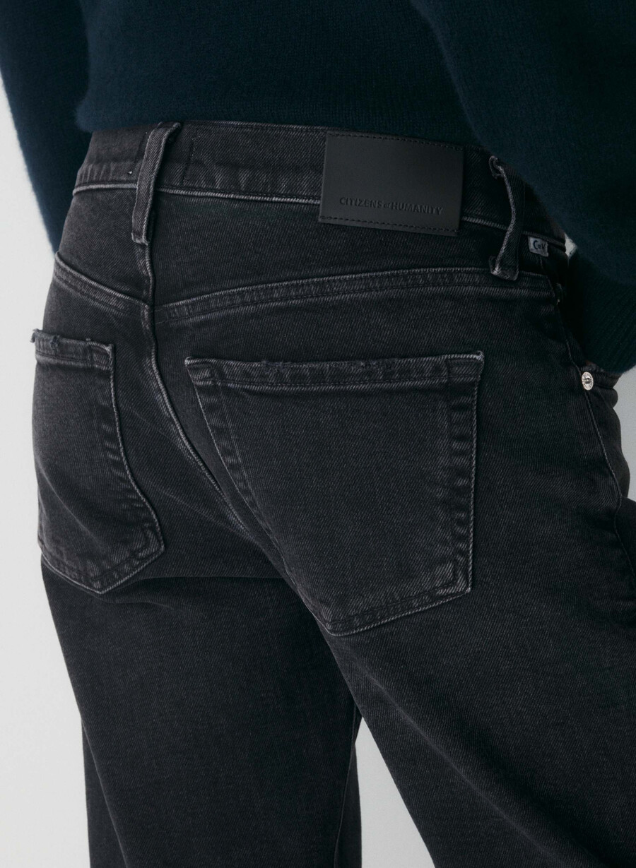 citizens of humanity anissa low rise straight jean willow