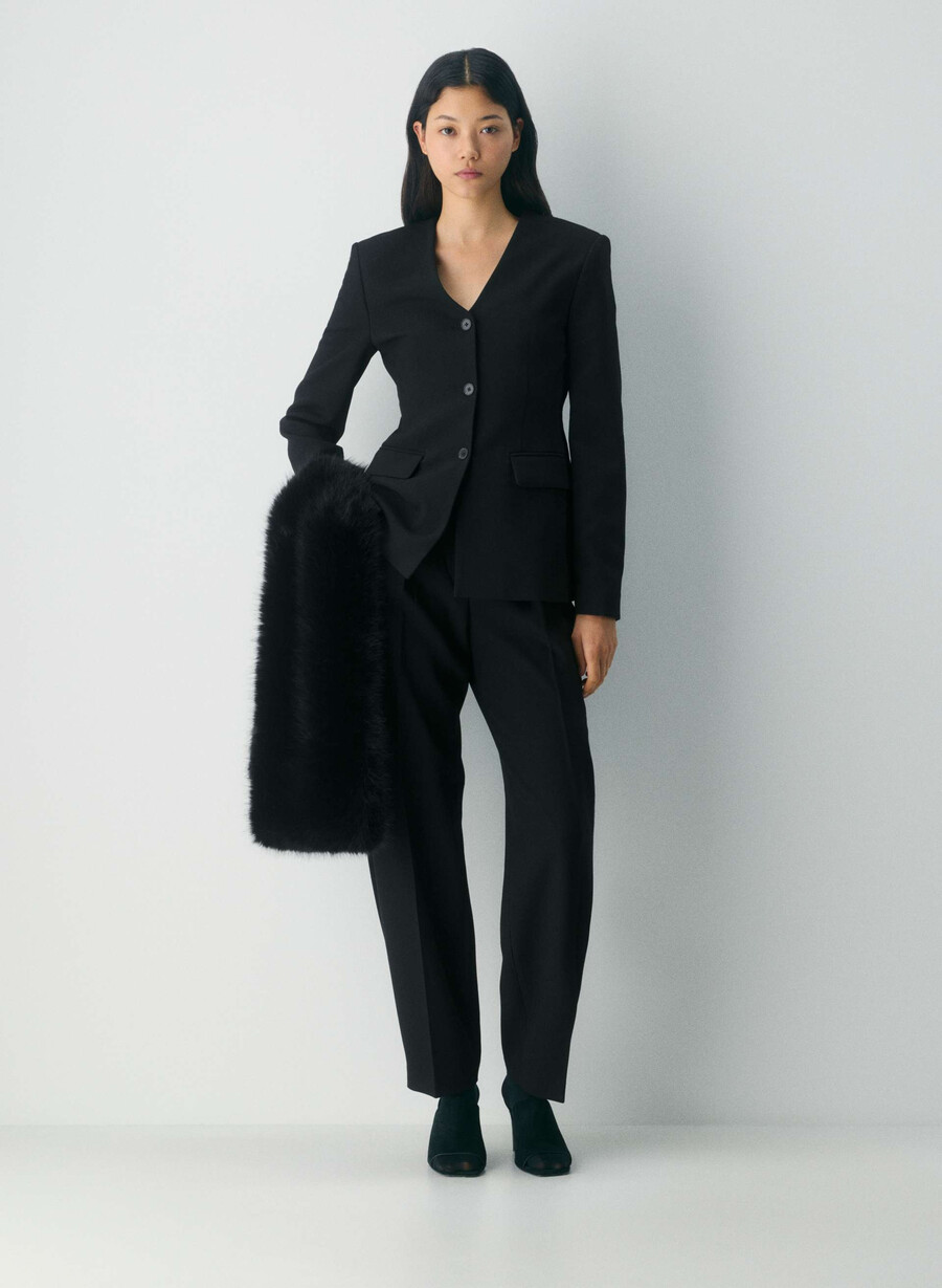 sidecar blazer schwarz