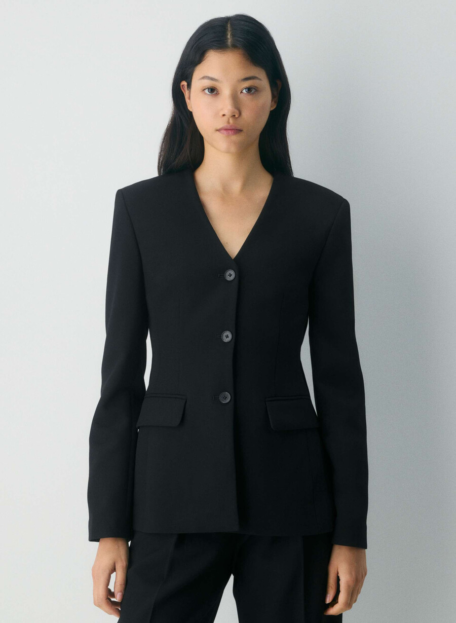 sidecar blazer schwarz