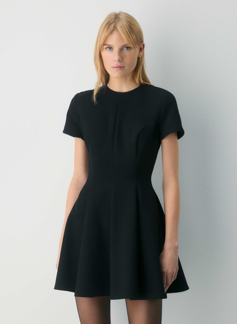 bowery-kleid schwarz