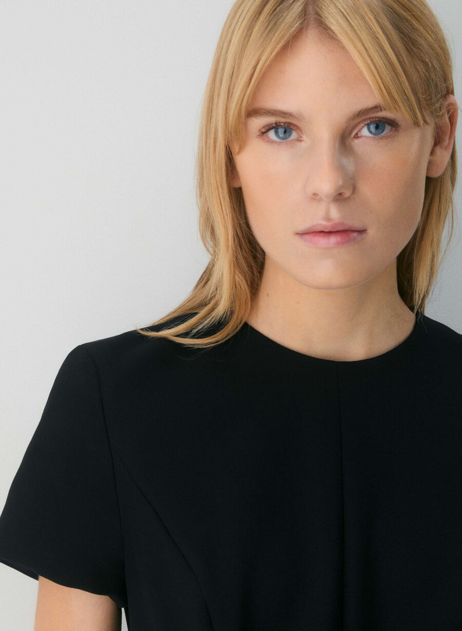 bowery-kleid schwarz