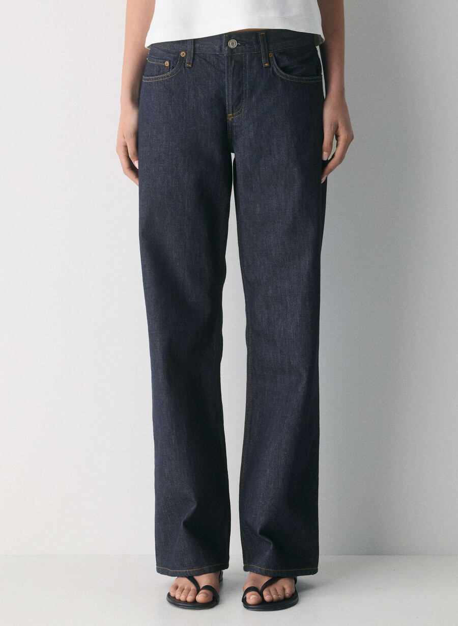 agolde low rise loose jeans pure