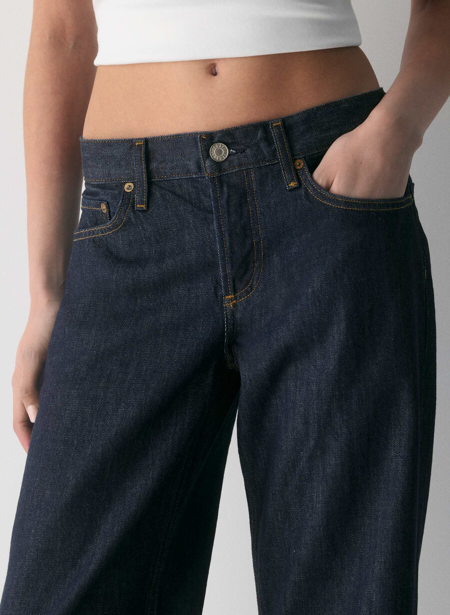agolde low rise loose jeans pure