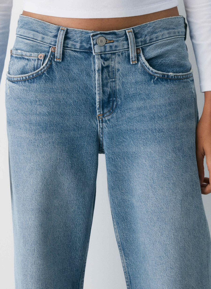 agolde low rise loose jeans vault