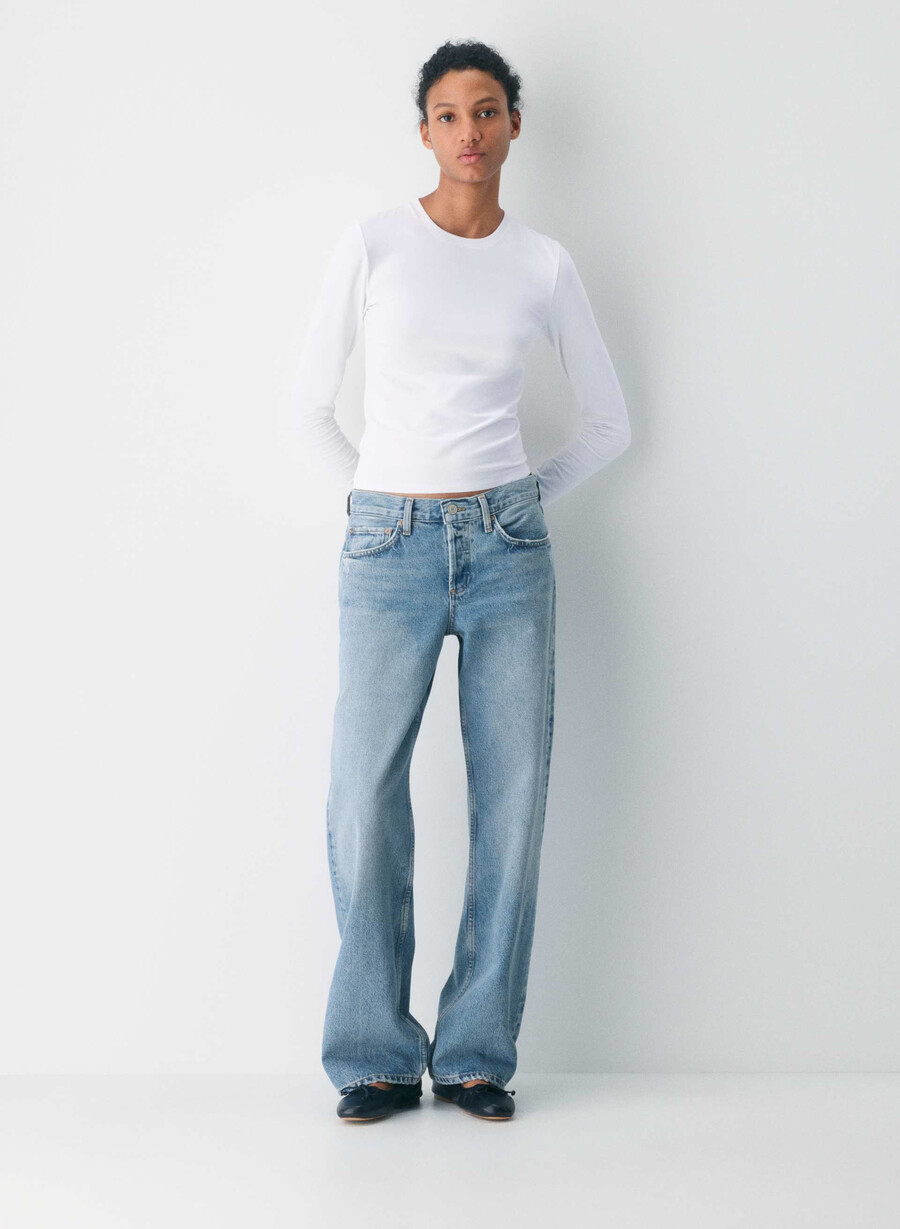 agolde low rise loose jeans vault