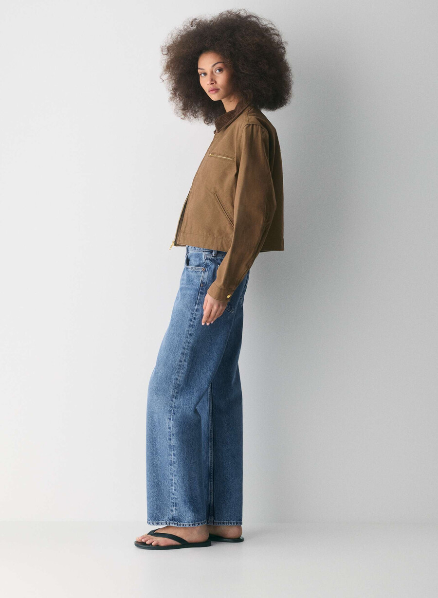agolde low rise loose jeans charge