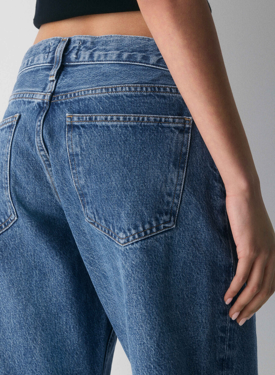 agolde low rise loose jeans charge