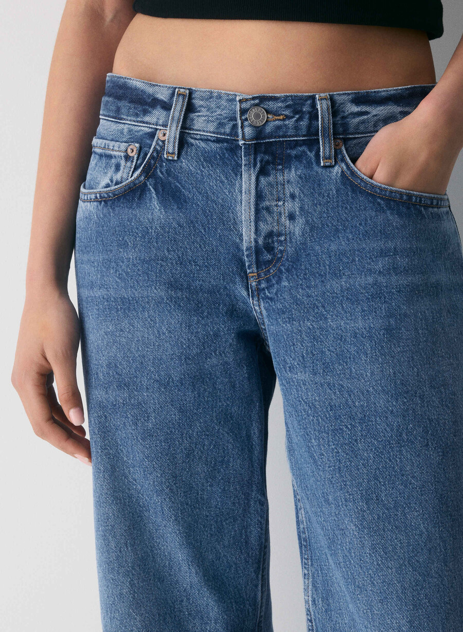 agolde low rise loose jeans charge