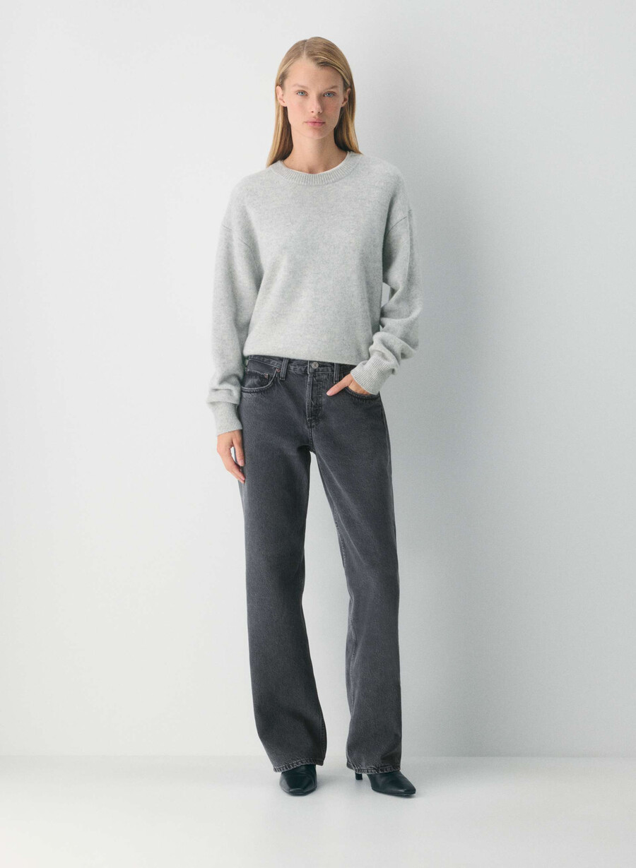 agolde low rise loose jeans symbolisch