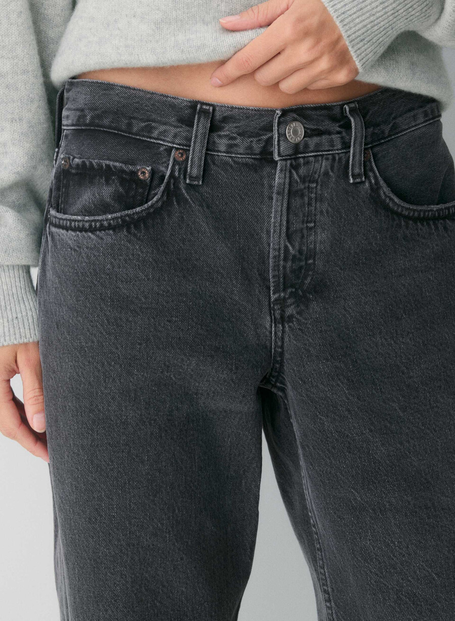 agolde low rise loose jeans symbolisch