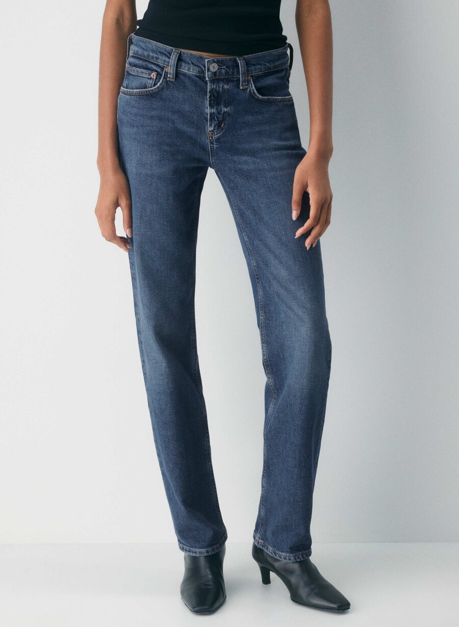 agolde low rise slim jeans slick