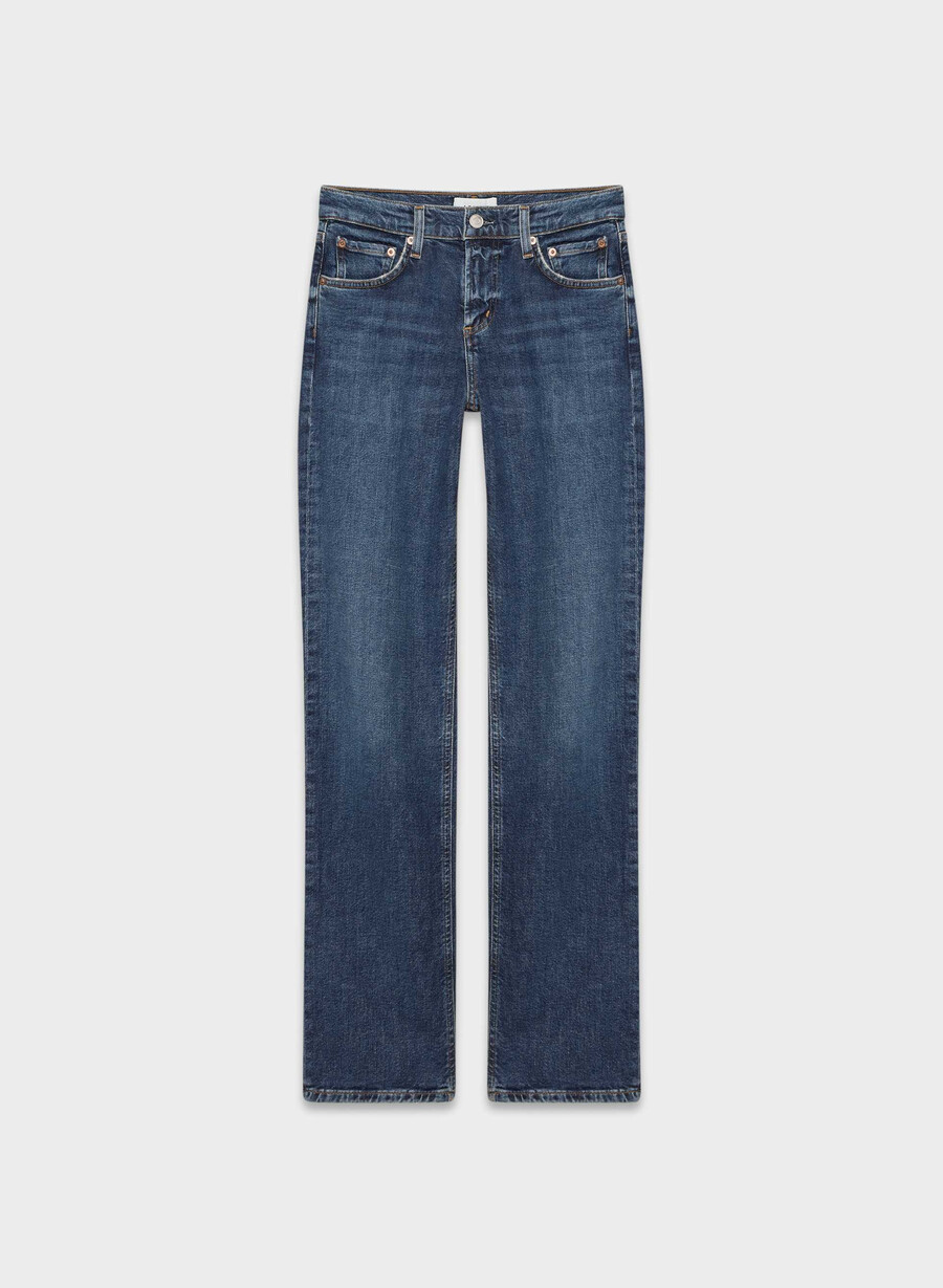 agolde low rise slim jeans slick