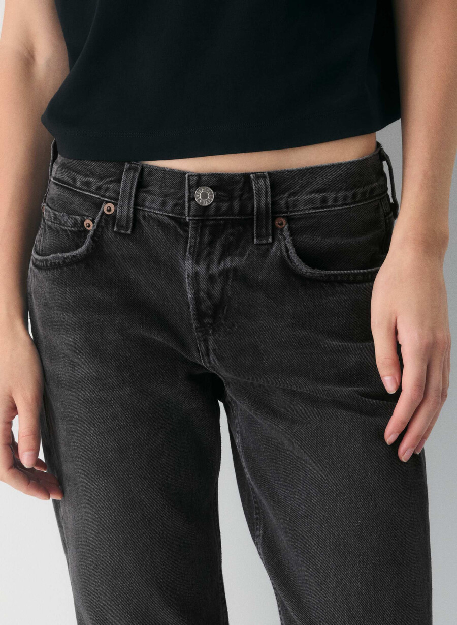 agolde low rise slim jeans arcane
