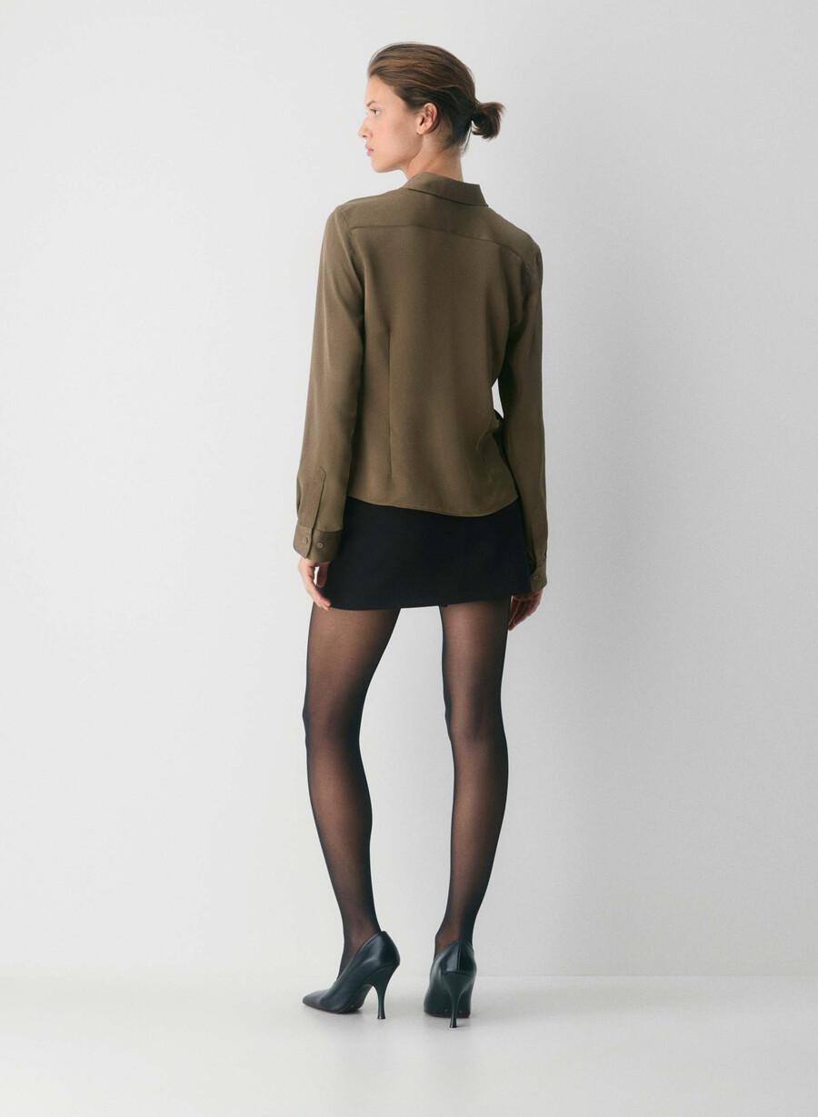 bristol hemd cola taupe