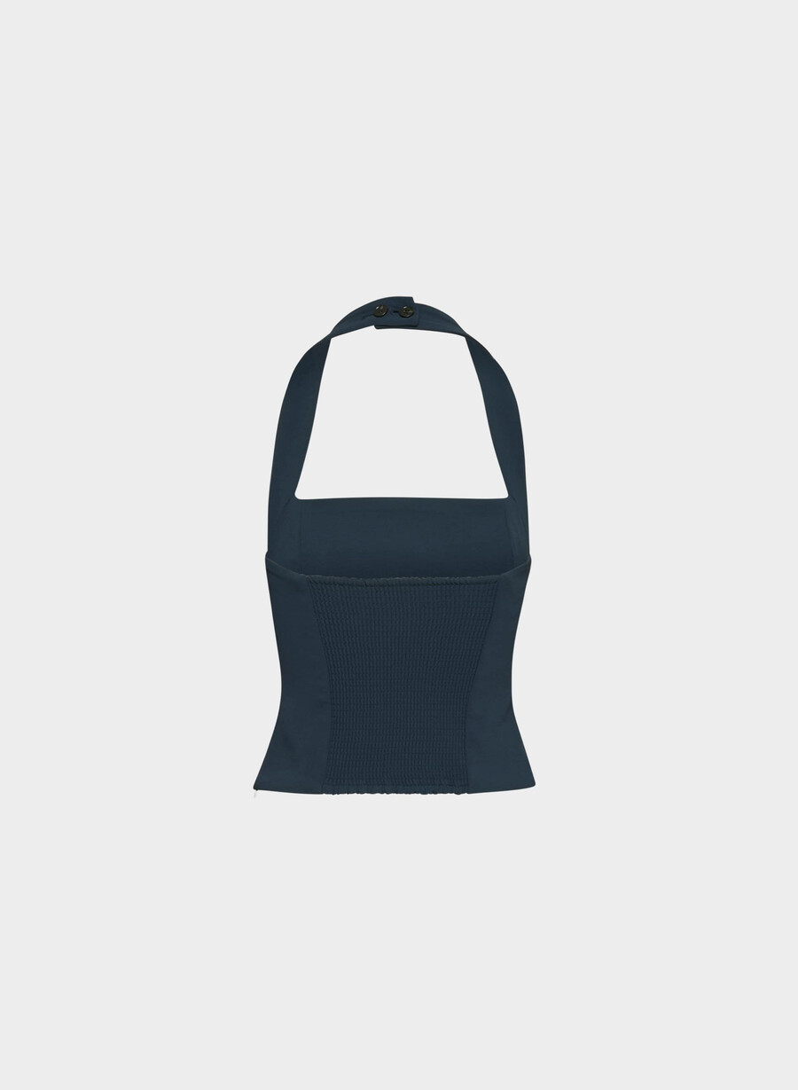 whisper halter top - crepette admiral