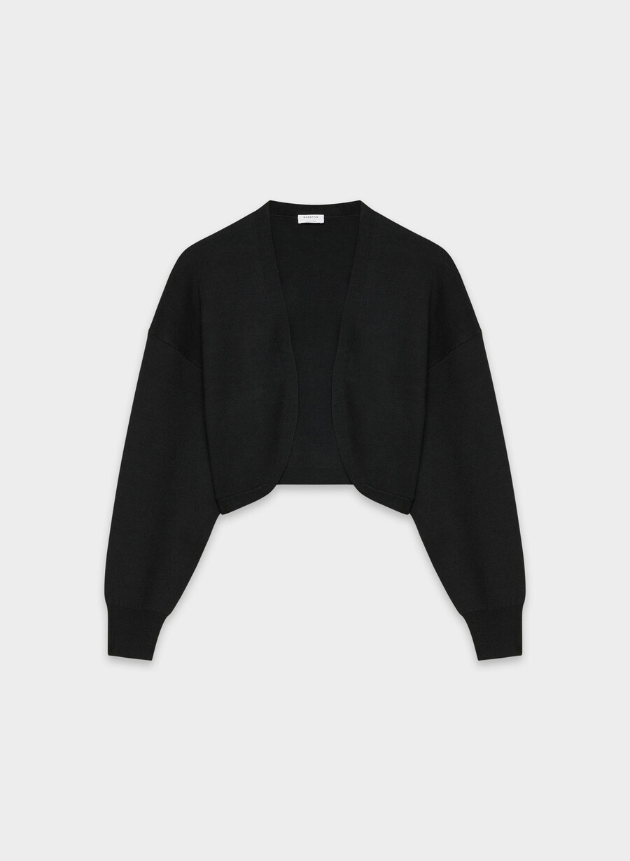 new decision shrug – wonder yarn schwarz