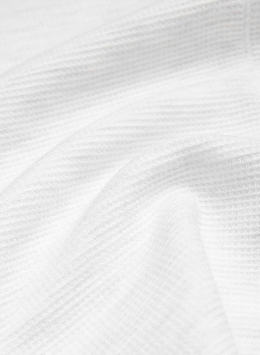 neues wafflex mazzy langarmshirt heather cloud white
