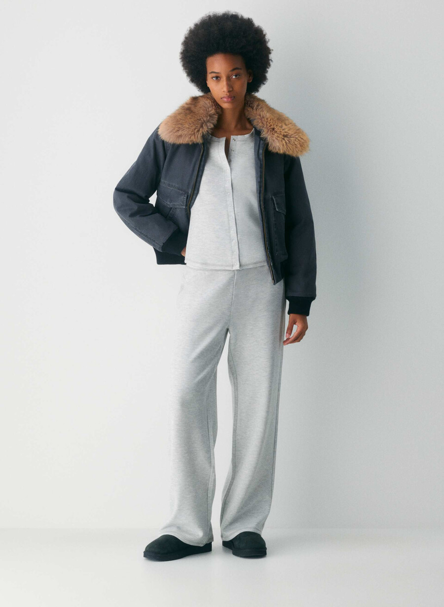 neues wafflex mazzy langarmshirt heather chrome