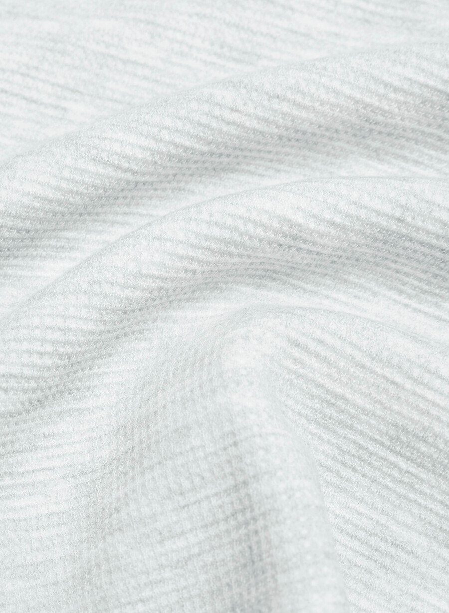 neues wafflex lush langarmshirt heather cloud white