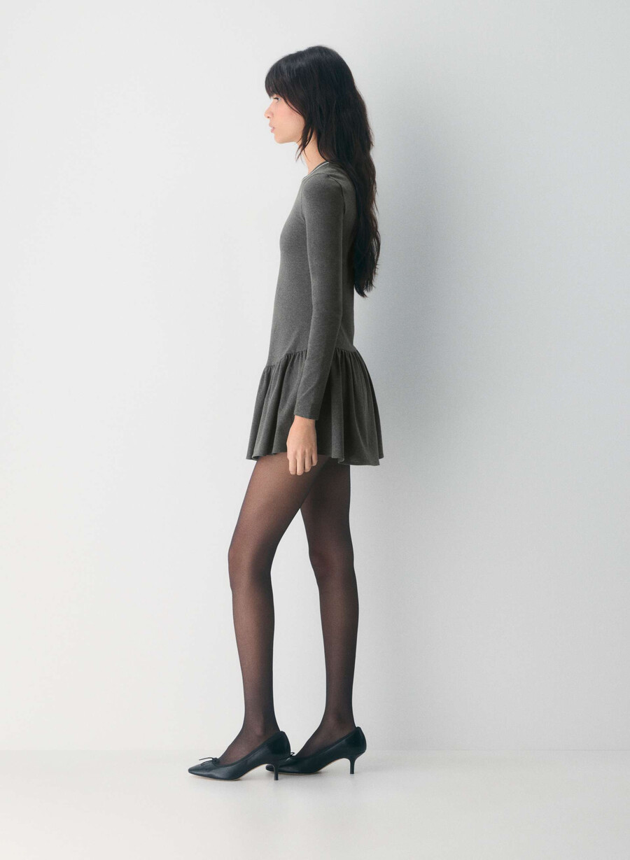 chill figurine kleid heather charcoal