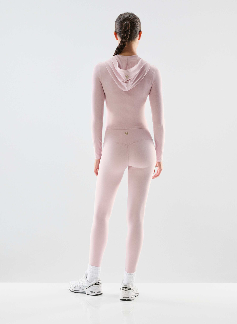 butter limit zip hoodie altrosa