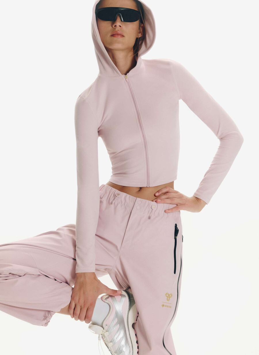 butter limit zip hoodie altrosa