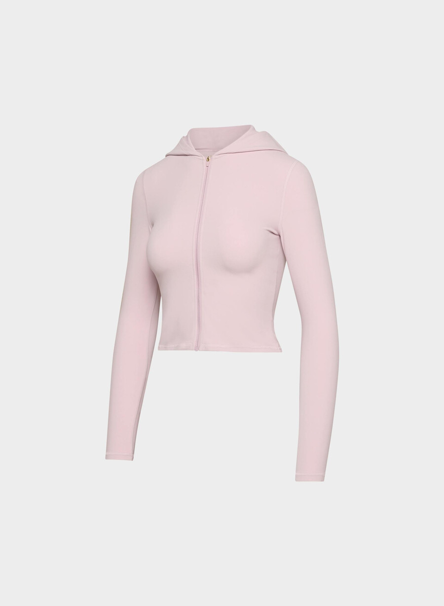 butter limit zip hoodie altrosa