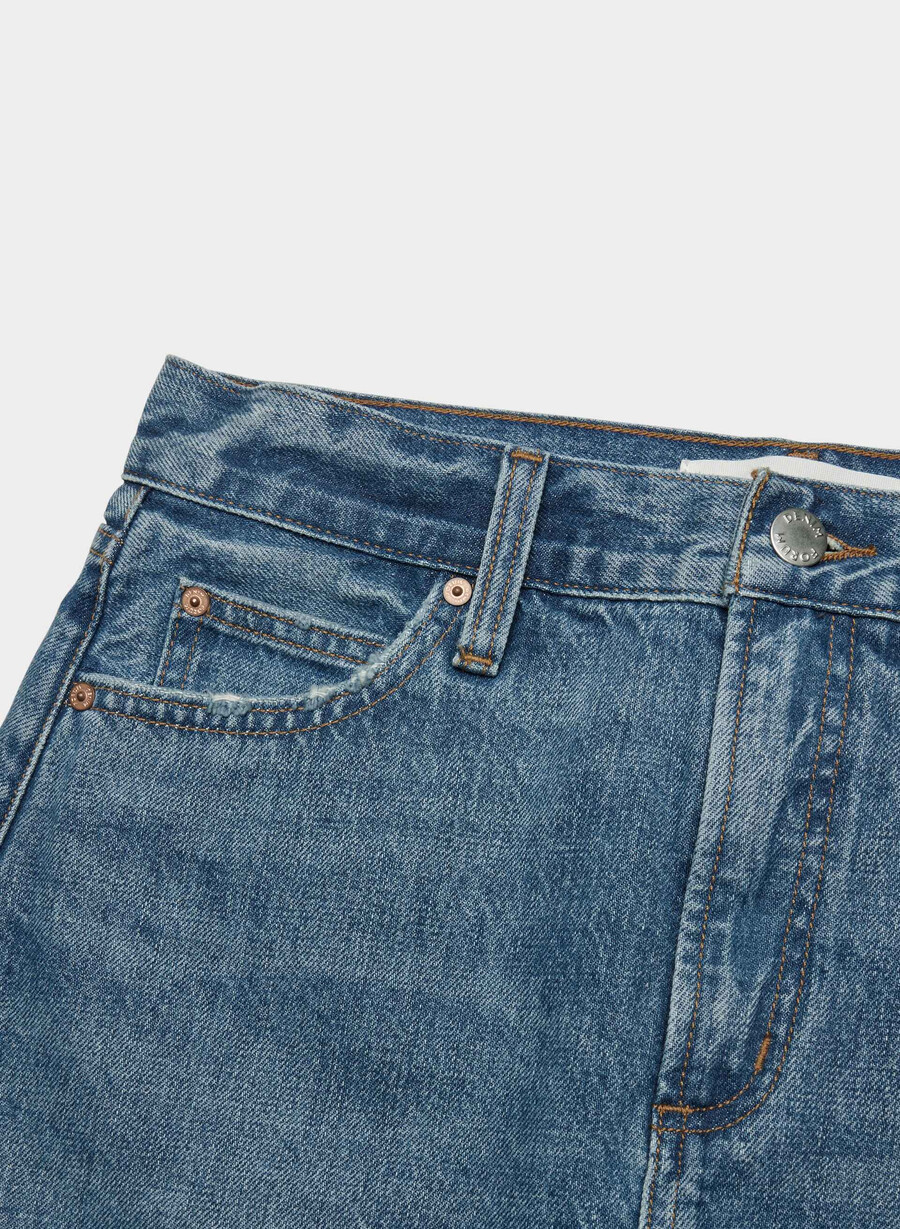 denim forum der vintage-mikro-jeansrock aus den 90ern 5 jahre kiss n tell bl