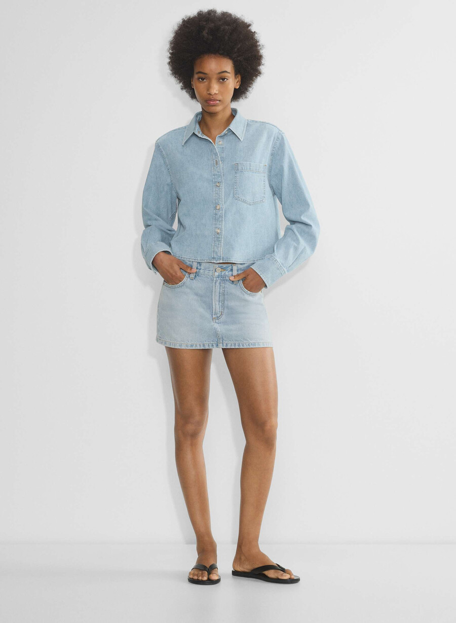 denim forum das bequeme jeanshemd aus den 80ern mit taille hier kommt das sn bl