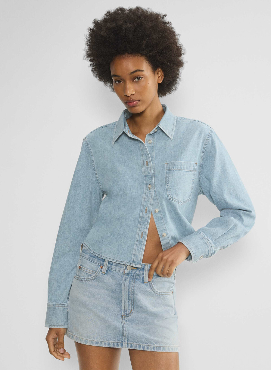 denim forum das bequeme jeanshemd aus den 80ern mit taille hier kommt das sn bl