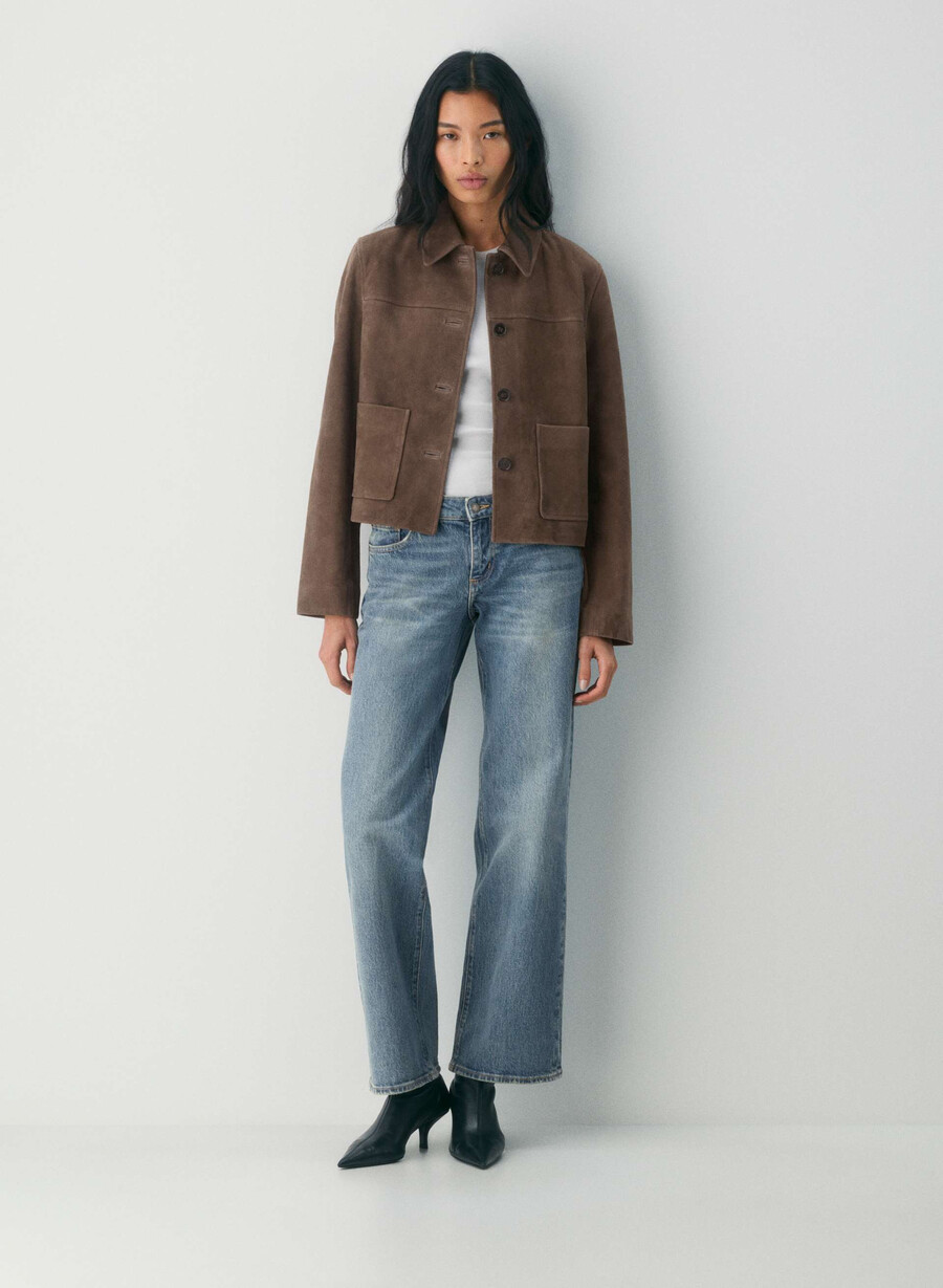 denim forum pam super lo-rise wide jeans vintage mittelblau