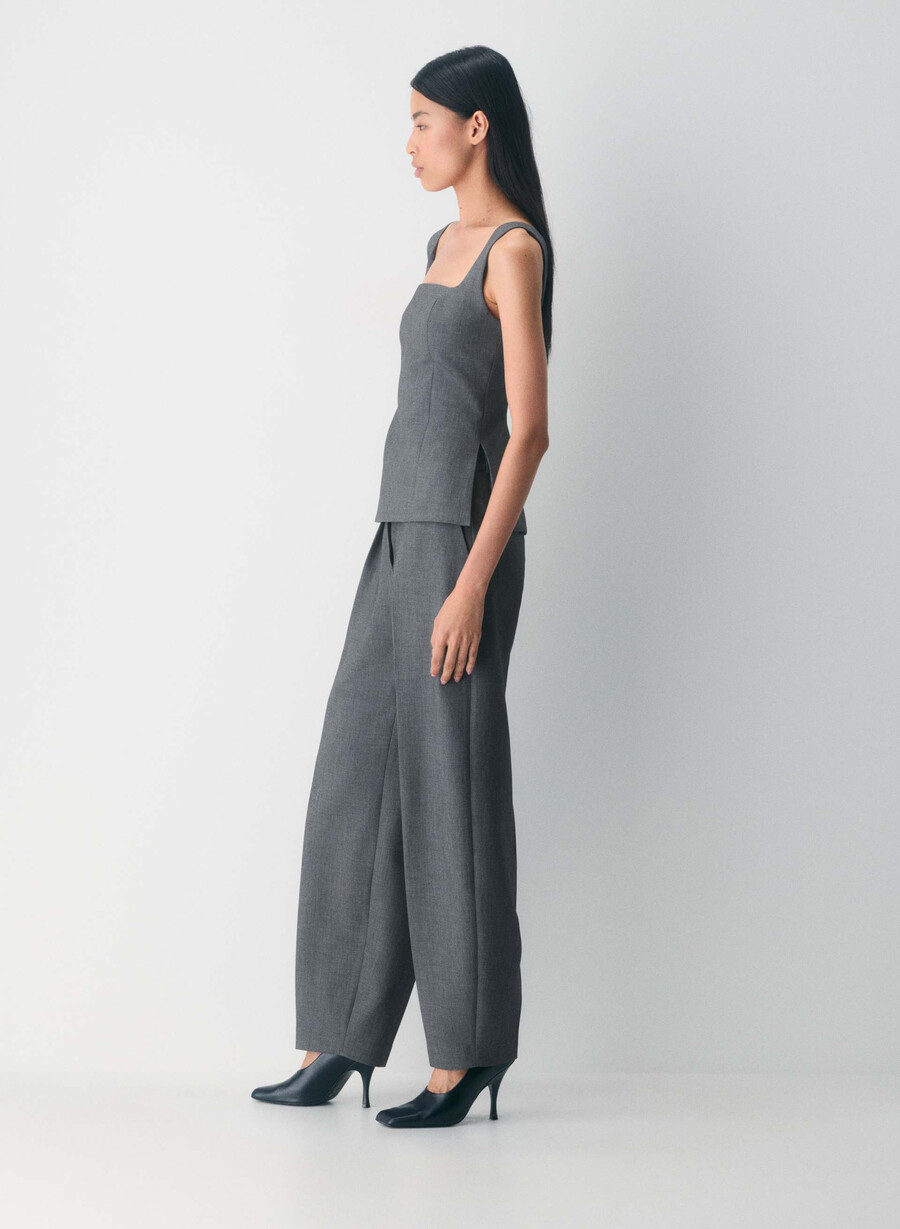kolumnist top heather charcoal